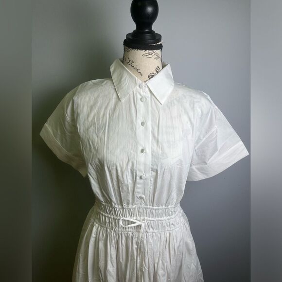 J.Crew Elena shirtdress in cotton poplin NWT Size 4 - Picture 10 of 13